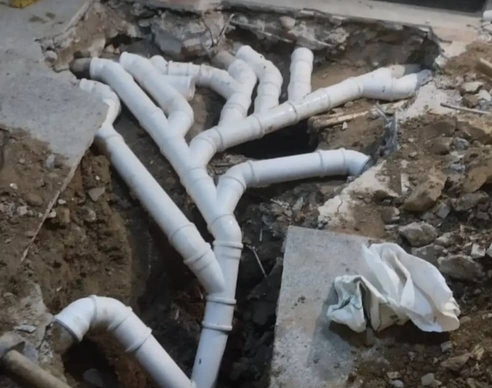 لوله کشی آب و فاضلاب ساختمان در تهران